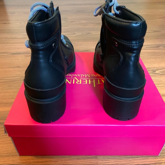 Catherine Malandrino Mendia Lace-Up Combat Boot - Picture 6 of 8